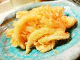 sakura shrimp tempura