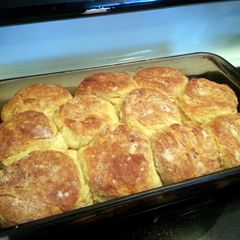 A picture of Angel Flake Biscuits.