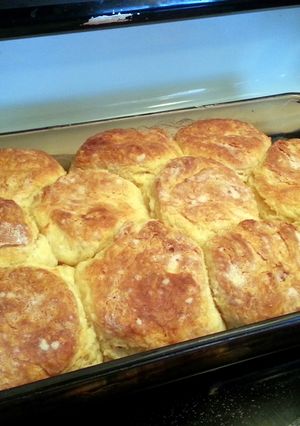 A picture of Angel Flake Biscuits.