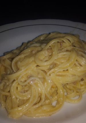 Foto resep Fetucini Carbonara Simpel Enak 😍