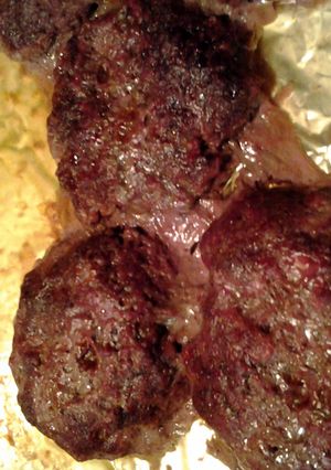 A picture of Baked hamburgers.