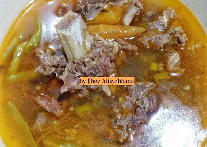 Resep Asem-asem daging sapi segar khas semarang (bumbu simpel) Anti Gagal