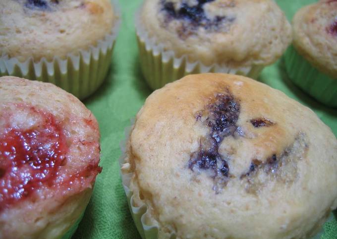 Oil and Egg-free Whole Wheat Maple Muffins