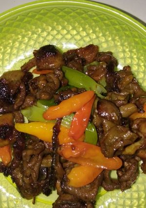 Foto resep Tumis usus bumbu kecap