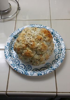 A picture of Larry's roasted cauliflower.