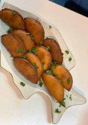 صورة لوصفة فطائر مقليه