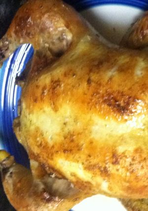 A picture of Baked Adobo Chicken.