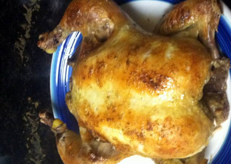 Steps to Make Homemade Baked Adobo Chicken
