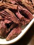 Bourbon, Bacon Elk Roast