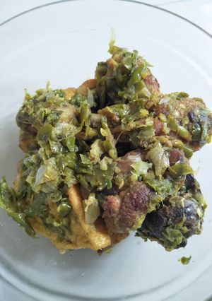 Foto resep Ayam goreng lado hijau