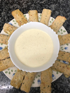 Una foto de 324. Fingers, dedos o palitos de queso en Airfryer 🇺🇸 (picoteo)
