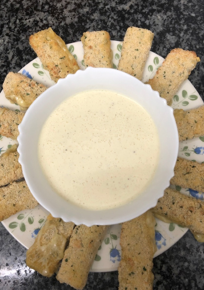 Una foto de 324. Fingers, dedos o palitos de queso en Airfryer 🇺🇸 (picoteo)