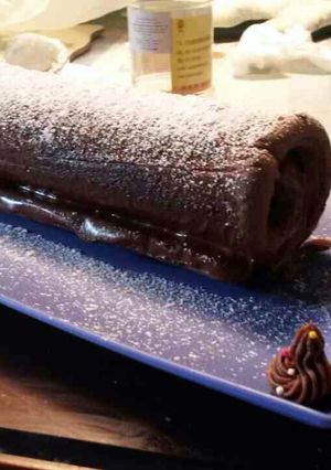 A picture of Chocolate Swiss Roll.