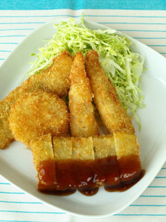 A picture of Fried Daikon Radish.