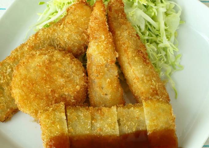 Recipe of Ultimate Fried Daikon Radish