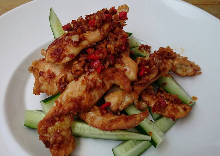 Recipe of Favorite Grilled Spicy Garlic Chicken Breast