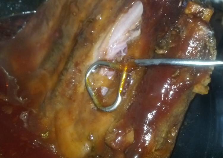 Recipe of Super Quick Homemade Pork Crock Pot Ribs