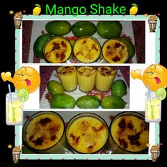 A picture of Mango milkshake.
