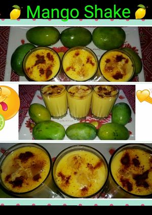 A picture of Mango milkshake.