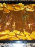 Asado de filetes de cabeza de lomo