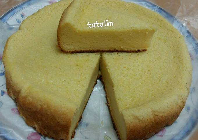Resep Japanese Cheese Cake Baked with Rice Cooker oleh Resep Japanese Cheese Cake Baked with Rice Cooker oleh