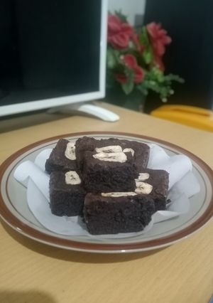 Foto resep Brownis banana