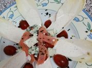 Una foto de endivias roquefort