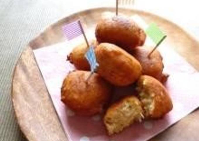 Easiest Way to Prepare Ultimate Banana and Coconut Rice Flour Donut Holes