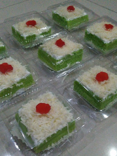 Foto resep Brownies Kukus Keju Pandan