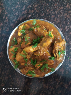 A picture of Chicken curry.