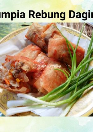 Foto resep Lumpia Rebung anti pesing