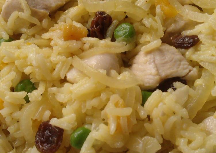 Vickys Chicken & Apricot Pilaf, GF DF EF SF NF
