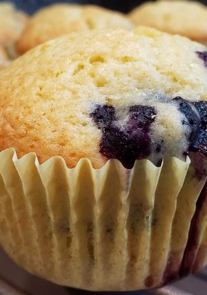รูปของ บลูเบอรี่มัฟฟิน สูตรทำง่าย อร่อยด้วย Blueberry Muffins