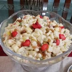 A picture of Russian Salad.