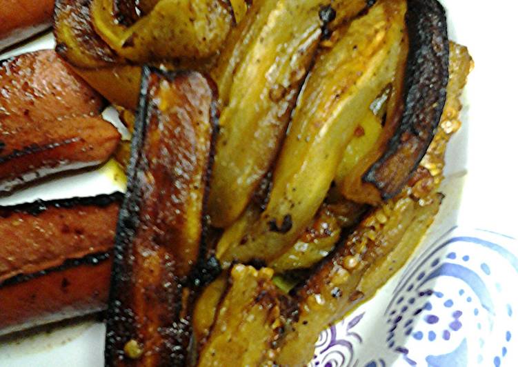 Steps to Prepare Perfect Caramelized eggplant