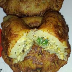 A picture of Plantain pie.