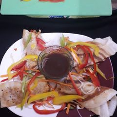 A picture of Chinese dosa.