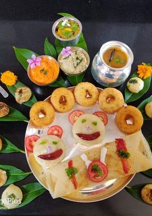 साउथ इंडियन प्लेटर रेसिपी मुख्य फोटो