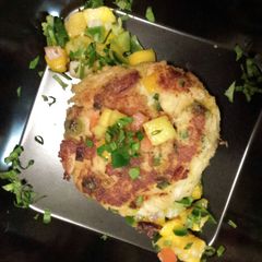 A picture of Jason's Crab Cakes.