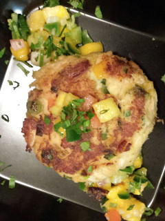 A picture of Jason's Crab Cakes.