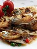 Fried Fish With Spicy Garlic Plum Sauce