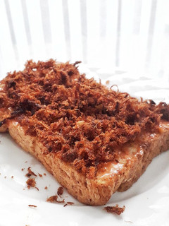 Foto resep Roti panggang abon ala ala