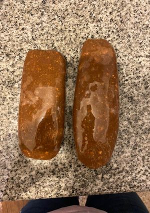 Una foto de Salchichón de dulce de leche. Cantidades en cucharadas