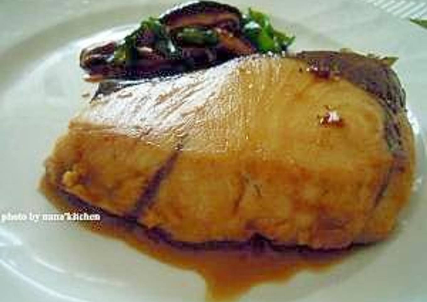 So easy!! So easy!! Amber Jack Teriyaki