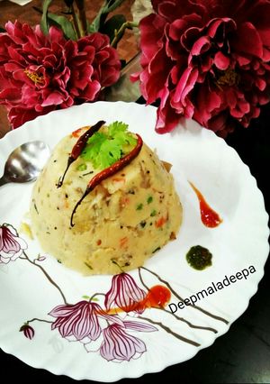 A picture of Bringal UPMA.