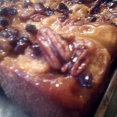 A picture of sunshines sticky buns.