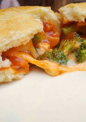 Foto resep Pizza Goreng Brokoli