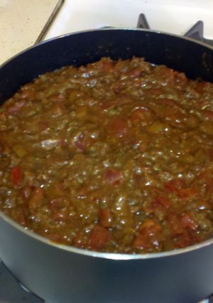 A picture of Dman's Chili.