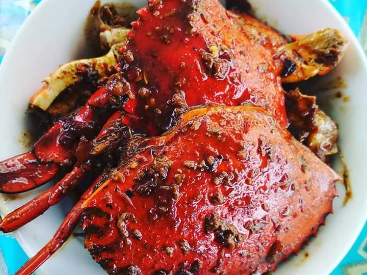 Langkah Mudah untuk Menyiapkan Resep Kepiting Lada hitam Ala Raditya yang Sempurna Anti Ribet, Lezat Sekali
