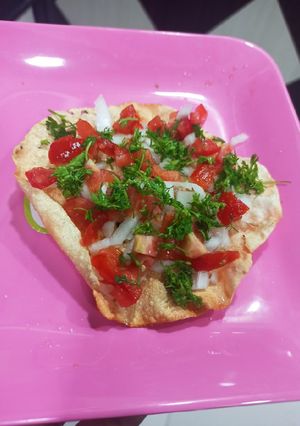 मसाला पापड (masala papad recipe in marathi) रेसिपी चे मुख्य फोटो 